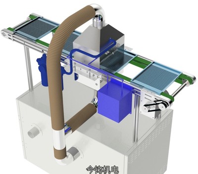 阀门膜片静电除尘设备